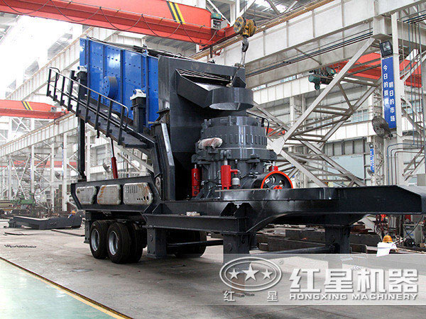 河卵石移動(dòng)破碎站 河卵石移動(dòng)破碎站