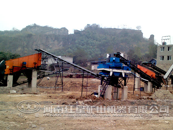 制砂生產線現場 制砂生產線現場