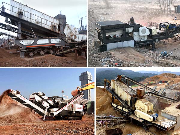 一體化建筑垃圾移動式破碎機 一體化建筑垃圾移動式破碎機