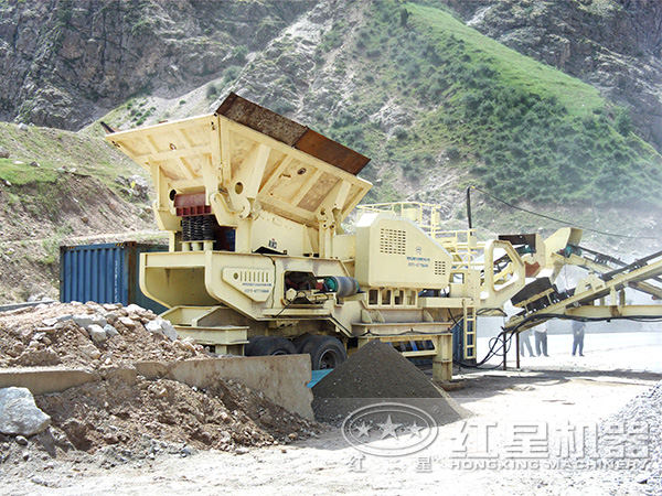 移動碎石機生產線 移動碎石機生產線