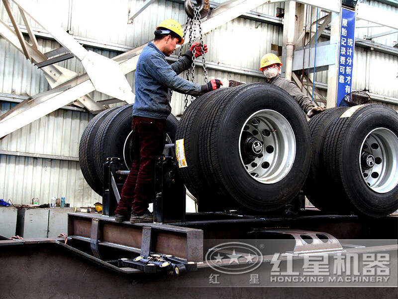 移動碎石機生產車間 移動碎石機生產車間