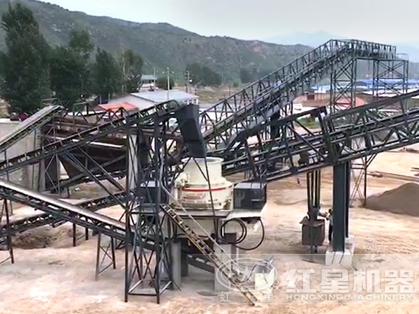 1250型制沙生產線現場 1250型制沙生產線現場