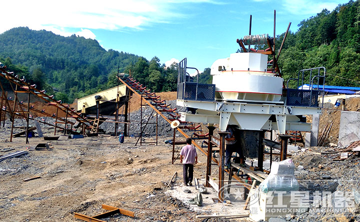 VSI7611制砂機安裝 VSI7611制砂機安裝