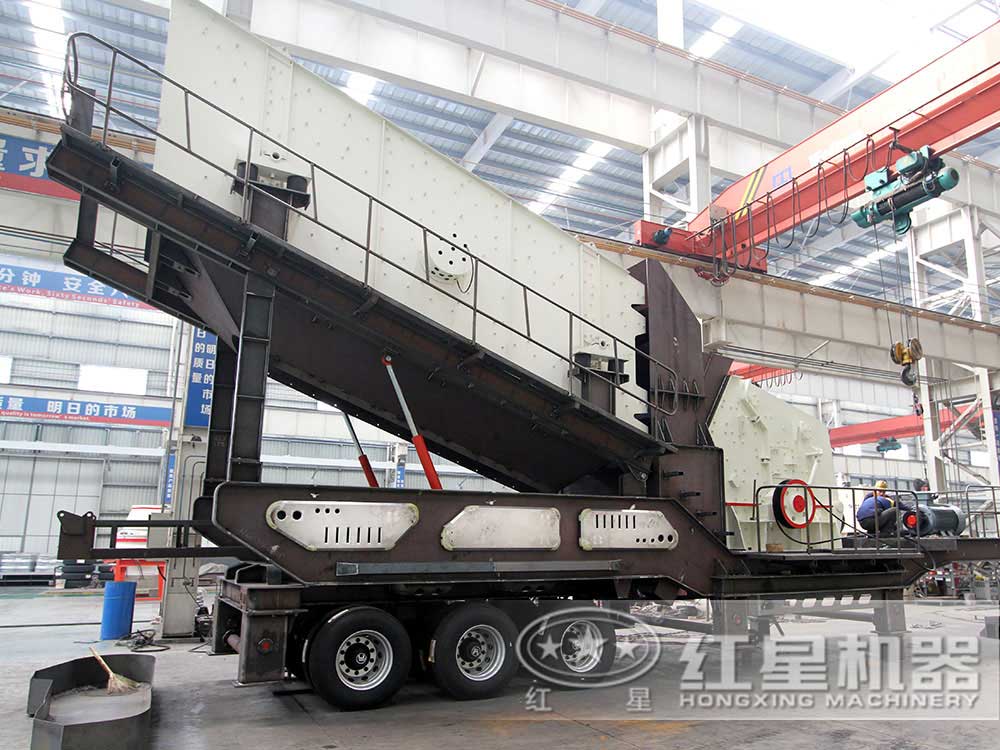移動破碎篩分一體機 移動破碎篩分一體機
