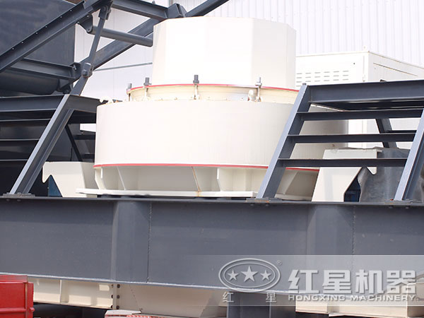 移動環(huán)保制砂機(jī)—制砂機(jī)近景圖