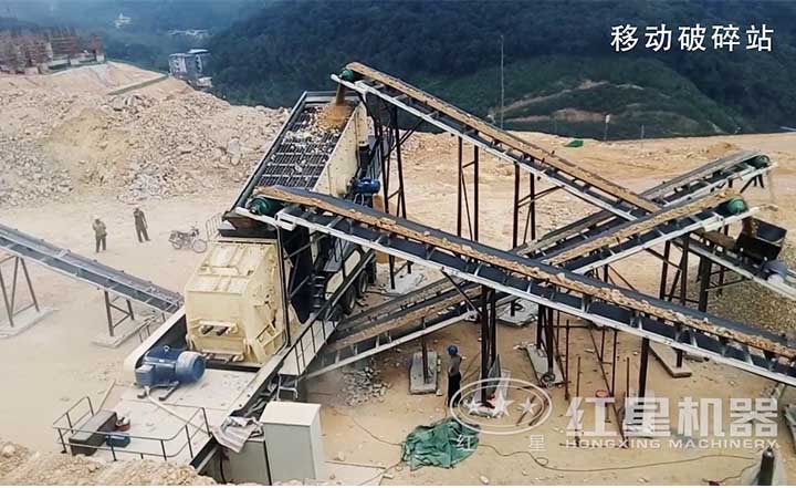 移動建筑垃圾破碎生產(chǎn)線 移動建筑垃圾破碎生產(chǎn)線