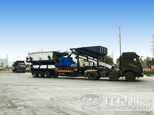 移動式打砂設備發貨現場 移動式打砂設備發貨現場