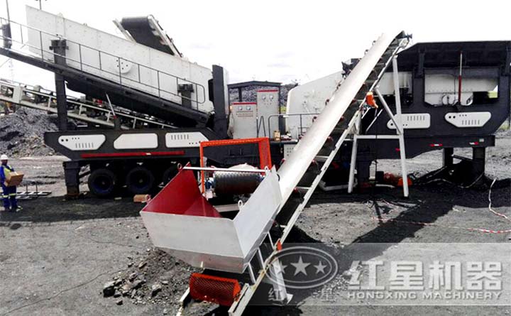 車載移動式打砂機客戶現場 車載移動式打砂機客戶現場