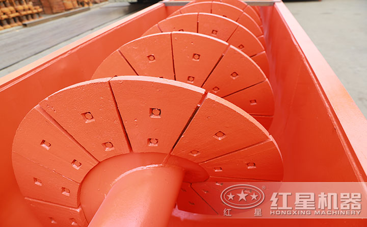 螺旋洗砂機葉輪細節 螺旋洗砂機葉輪細節