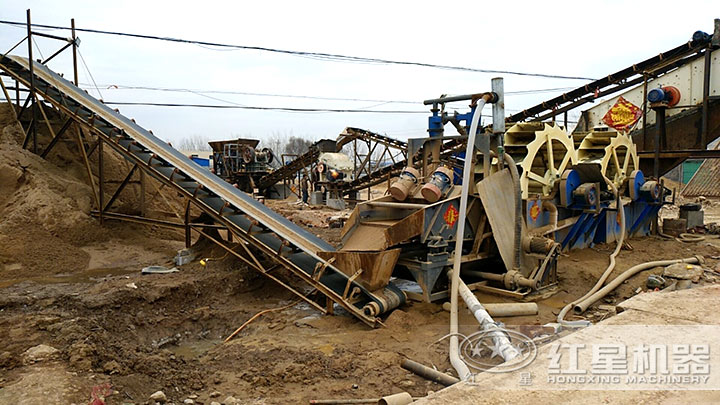 制砂、洗沙生產線 制砂、洗沙生產線