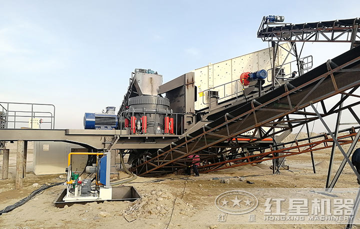 曲陽移動碎石現場 曲陽移動碎石現場