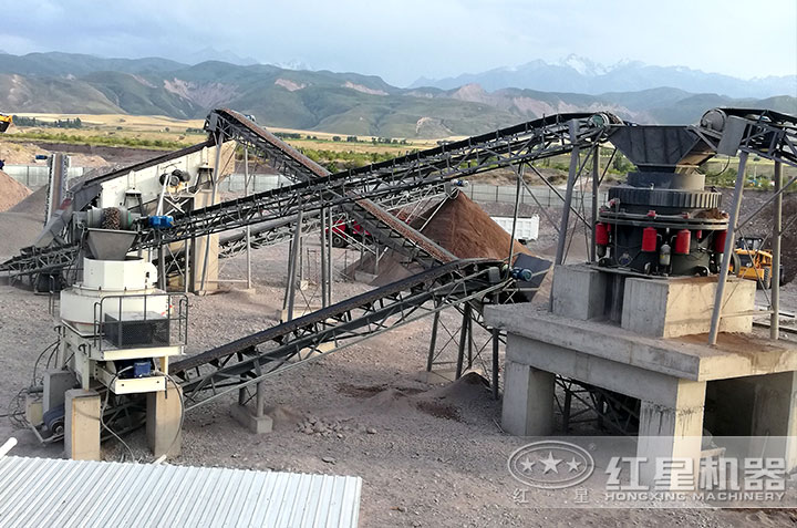 小型制砂機作業現場 小型制砂機作業現場