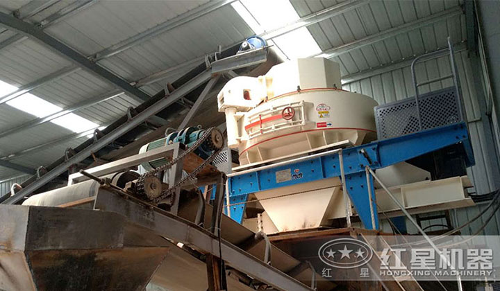 制砂生產現場 制砂生產現場