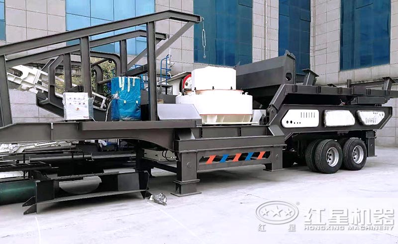 可移動式制砂機廠區圖 可移動式制砂機廠區圖