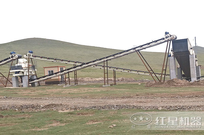 制砂生產現場 制砂生產現場