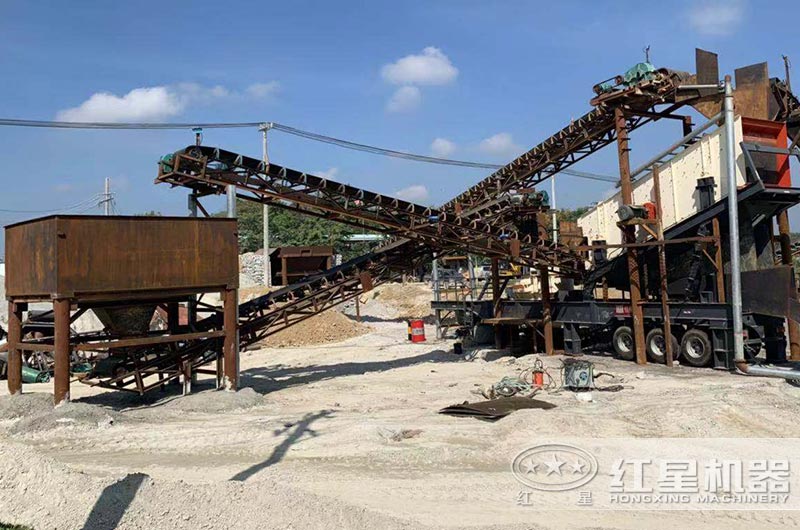 移動(dòng)制砂生產(chǎn)線 移動(dòng)制砂生產(chǎn)線