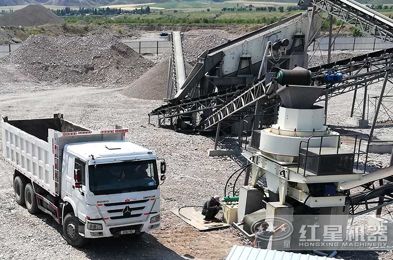 制砂生產現場 制砂生產現場