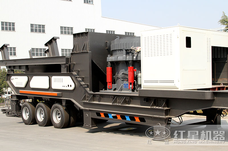 移動式輪胎破碎站 移動式輪胎破碎站