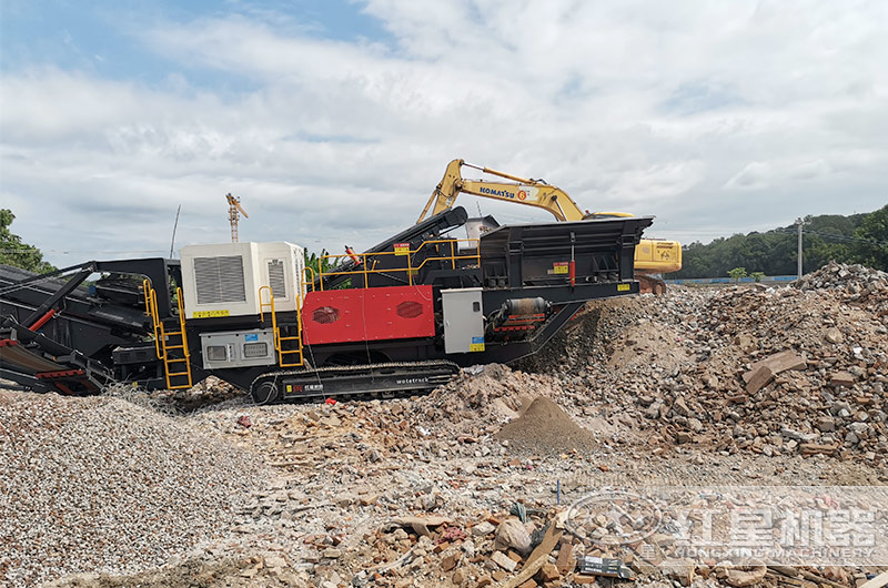 移動式反擊破碎機 移動式反擊破碎機